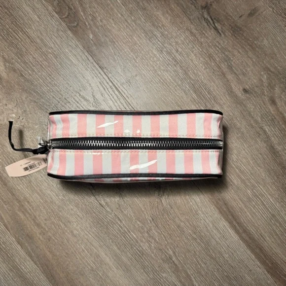 Victoria's Secret Pink and White Striped Pouch - Picture 5 of 5